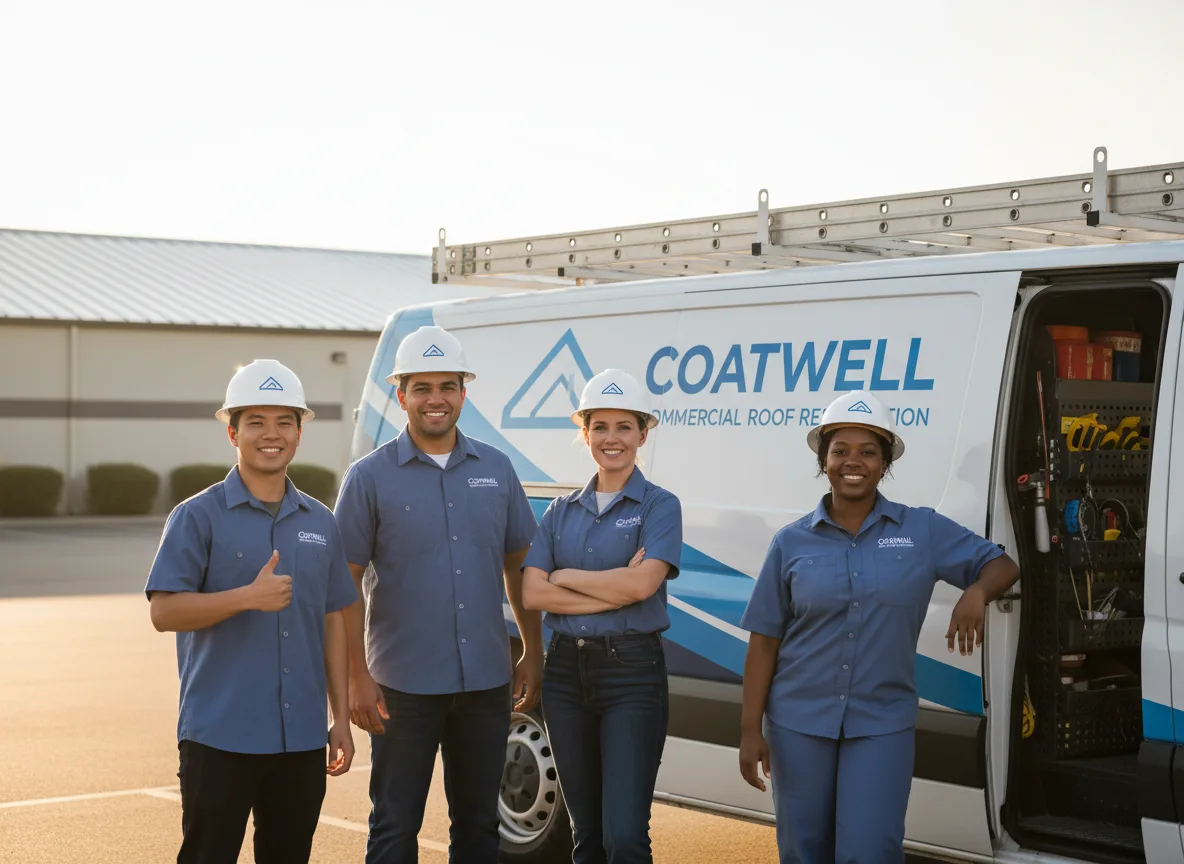 Commercial roof coating company in Traer, IA